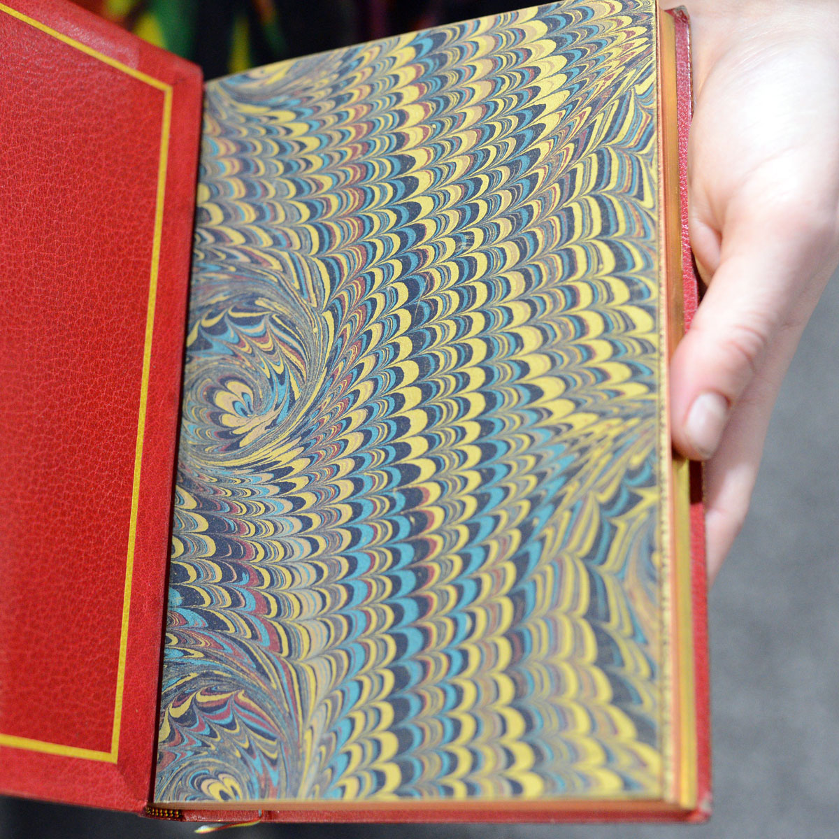 Thumbnail for Marbled paper